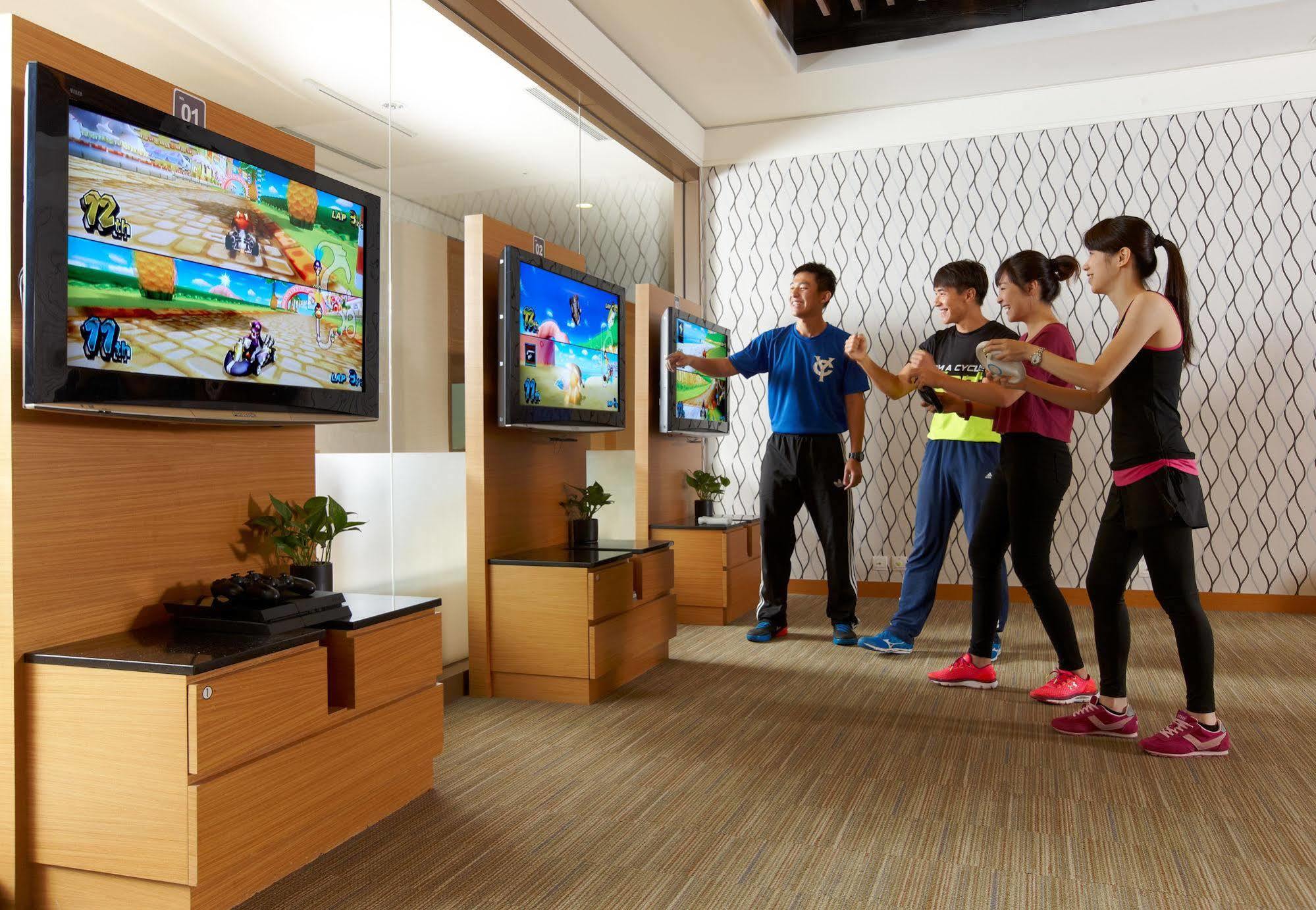 Evergreen Resort Hotel - Jiaosi Jiaoxi Luaran gambar Wii Fit U